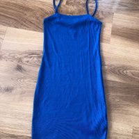 Синя рокля , снимка 3 - Рокли - 37517560