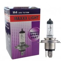 КРУШКА 24V H4 75/70W- MAXX LIGHT