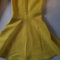Жълта  рокля , снимка 2 - Рокли - 31107060