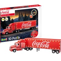 Revell 3D пъзел Coca Cola Камион LED Edition, снимка 2 - Пъзели - 42204324