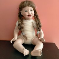 Порцеланова кукла Sunshine Cindy Rolfe Reproduction 1990  , снимка 4 - Колекции - 37990144
