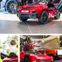Акумулаторен КОЛА Licensed Mclaren GT 12V с меки гуми с Кожена седалка MP3, снимка 17 - Детски велосипеди, триколки и коли - 37014488