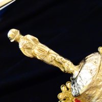 Кралска ловна камбана от бронз. , снимка 10 - Антикварни и старинни предмети - 29522264