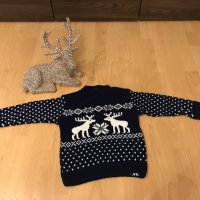 Коледен пуловер 3-4 г., снимка 3 - Детски пуловери и жилетки - 30197268