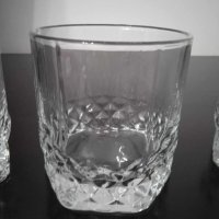Нови стъклени чаши за уиски - 5 броя, снимка 3 - Чаши - 42026138