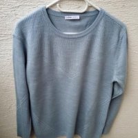 Светлосиньо пуловерче, снимка 1 - Блузи с дълъг ръкав и пуловери - 30433635