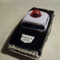 TIN TOY VEHICLE TIN POLICE CAR MF 900 , снимка 3 - Колекции - 30155029