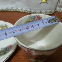 Английски порцелан сет за чай, снимка 5 - Антикварни и старинни предмети - 42868042
