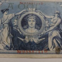 Райх банкнота - Германия - 100 марки / 1908 година- 17965, снимка 10 - Нумизматика и бонистика - 31024723