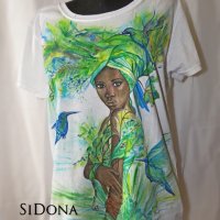 Рисувани тениски by SiDona, снимка 4 - Тениски - 23151231