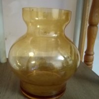 Стъклена ваза, снимка 1 - Вази - 29873476