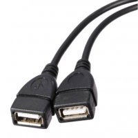 Кабел USB2.0 удължител - женско/женско 1.5м Качествен Digital One SP00055 Quality Cable USB2.0 type , снимка 1 - Кабели и адаптери - 36588198
