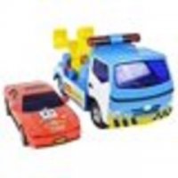 Детски комплект полицийски камион патна помощ и полицейска кола , снимка 3 - Коли, камиони, мотори, писти - 38820033