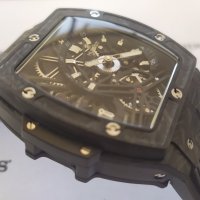 Уникален часовник HUBLOT SPIRIT OF BIG BANG Carbon механичен клас 6А+, снимка 9 - Мъжки - 30283299