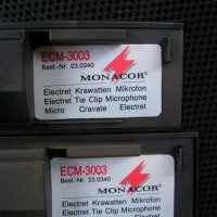 Кондензаторни  микрофони  MONACOR ЕСМ- 3003 за глас и инструменти, снимка 12 - Микрофони - 38516513