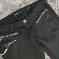 Разпродажба!! Miss sixty оригинален дамски панталон/черни дънки, 31, снимка 1 - Панталони - 38629492