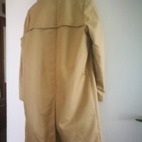 Ретро / Винтидж Мъжки бежов шлифер, размер XL, XXL, снимка 3 - Палта - 29203289