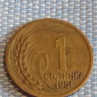 Две монети 1 стотинка 1951г. България стари редки за КОЛЕКЦИОНЕРИ 39537, снимка 6 - Нумизматика и бонистика - 44429379