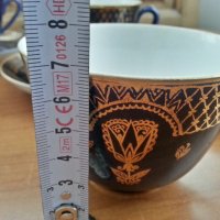 Руски сервиз чаши за чай кобалт лфз, снимка 2 - Чаши - 37056294