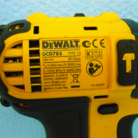 DeWALT DCD 785 - винтоверт с батерия плюс много аксесоари, снимка 5 - Винтоверти - 43764324