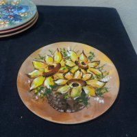 Рисувана чиния - №4, снимка 1 - Чинии - 40441305