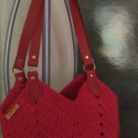 Плетена дамска чанта