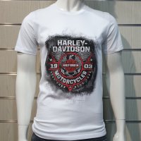 Нова мъжка тениска с дигитален печат MOTOR HARLEY DAVIDSON, мотори, снимка 5 - Тениски - 36871715
