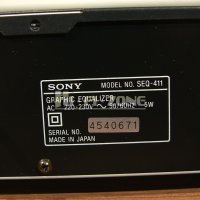 ЕКВАЛАЙЗЕР  Sony seq-411 /5 , снимка 8 - Еквалайзери - 40275519