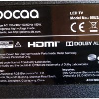 телевизор   COOCAA  55U2A13G  на части, снимка 1 - Телевизори - 39893801