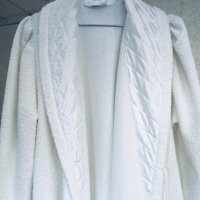 Красив дълъг бял халат BLEYLE Германия, снимка 10 - Пижами - 31958325