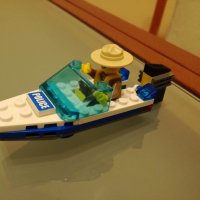 Конструктор Лего - Lego Police 30017 - Полицейска лодка, снимка 1 - Конструктори - 38832460