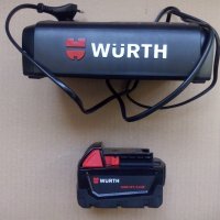 Wurth 1/2 гaйковерт ASS 18-1/2 INCH HT с зарядно и 1 батерия работи с 18v milwaukee батерии, снимка 6 - Винтоверти - 42269197