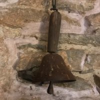 стара училищна камбана звънец, снимка 2 - Антикварни и старинни предмети - 42878772