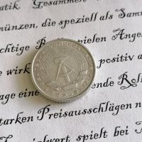 Монета - Германия - 50 пфенига | 1958г.; серия А, снимка 2 - Нумизматика и бонистика - 29262180