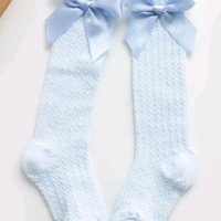 сини бебешки чорапи, снимка 1 - Други - 39527483