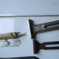 Шивашки инструменти и принадлежности-за кроене,шиене,гладене, мерене и рязане-антикварни, снимка 11 - Антикварни и старинни предмети - 31582951