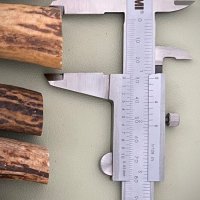 Еленов рог за дръжка на нож (за среден и голям нож), снимка 2 - Ножове - 40280930