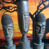 Стари Африкански тотеми, снимка 11 - Антикварни и старинни предмети - 31608498