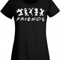 Дамска Тениска Mickey Friends,Изненада,Повод,Подарък,Празник, снимка 10 - Тениски - 37641962