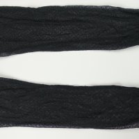 M/L VILA Clothes дамски черен тюлен клин с дантела на крачолите, снимка 10 - Клинове - 44341336