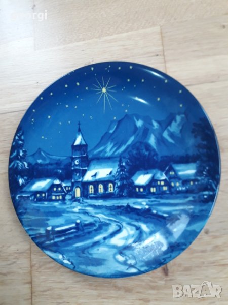 Немска порцеланова декоративна чиния Feltmann Weiden , снимка 1