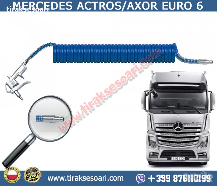 Пистолет за кабина Актрос Аксор 2018 Пистолет за почистване на кабина Actros Euro 6 Пистолет кабина, снимка 1