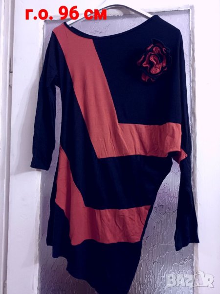 Дамска туника с дълъг ръкав Л/ХЛ, снимка 1