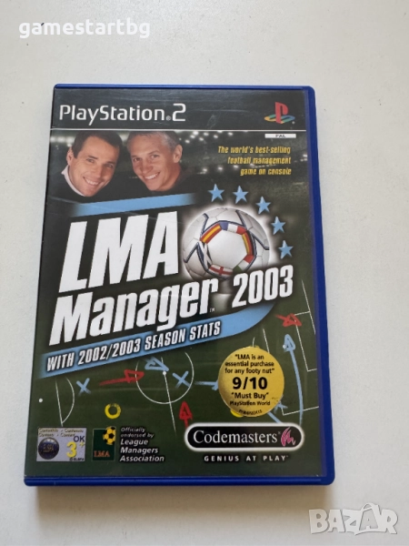LMA Manager 2003 за PS2, снимка 1