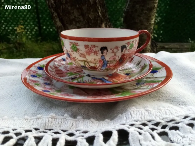 Японски троен сет за чай, снимка 1