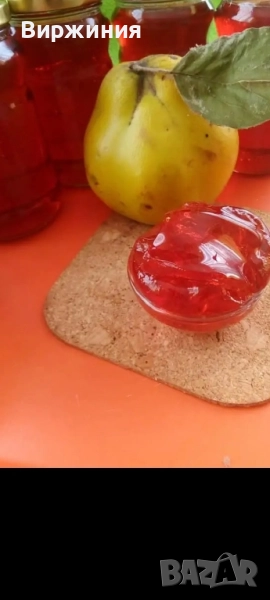 Пелте ( желе) от дюли , снимка 1