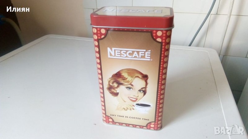 Метална кутия Nescafe, снимка 1