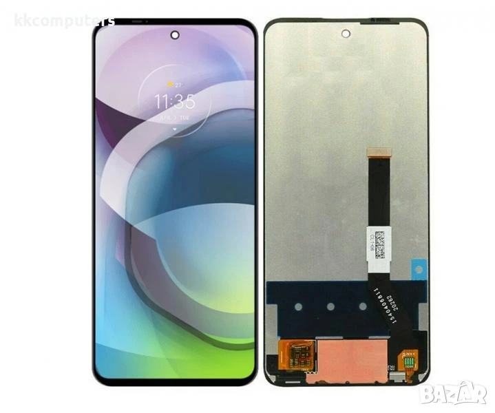LCD Дисплей за MOTOROLA Moto G 5G /XT2313-6 + тъч скрийн /Черен/ Баркод : 142169, снимка 1