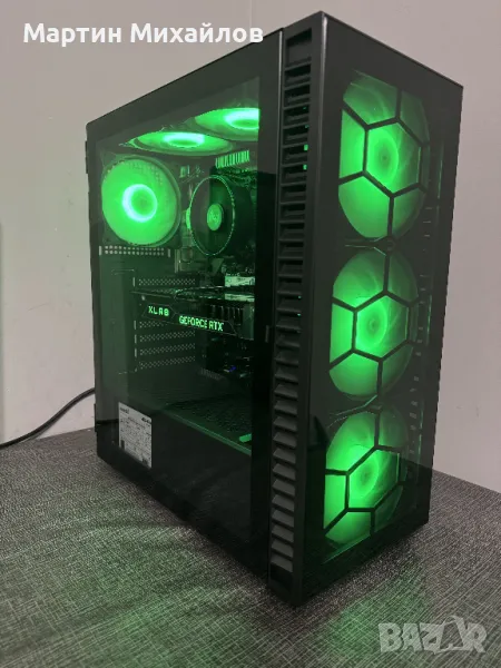 НОВ* Геймърски компютър Ryzen 5 5600XT, 16GB, RTX 4060, снимка 1