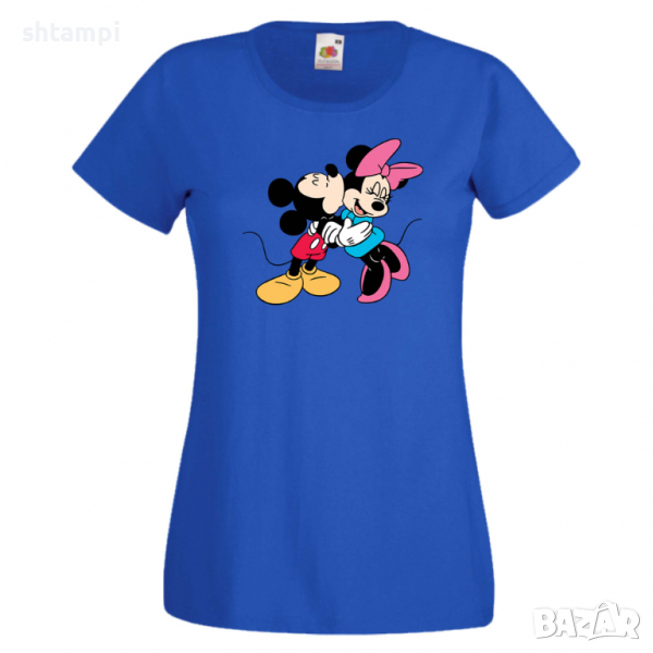 Дамска тениска Mickey & Minnie ,Мини Маус,Микки Маус.Подарък,Изненада,, снимка 1